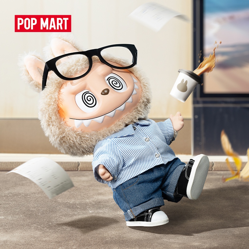 POP MART THE MONSTERS - FLIP WITH ME Vinyl Plush Doll Labubu