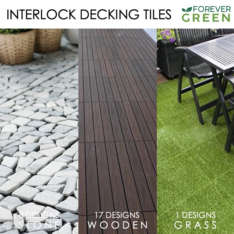 SG_FOREVERGREEN | Interlock Decking Tiles Flooring Balcony Floor Tile ...