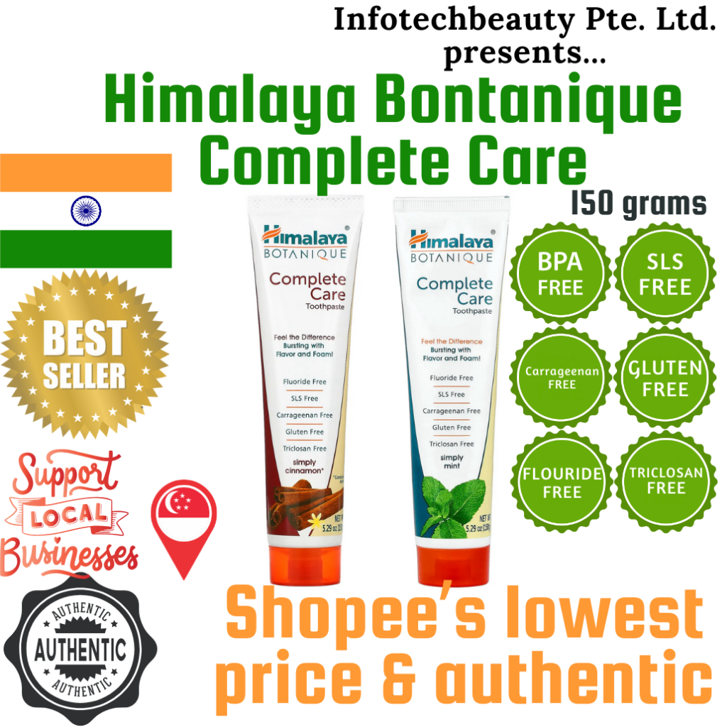 Himalaya Botanique Complete Care Toothpaste (150g) | Shopee Singapore