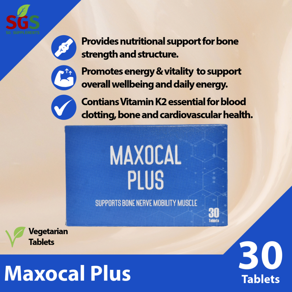 Maxocal Plus (3x10 Tablets) | Shopee Singapore