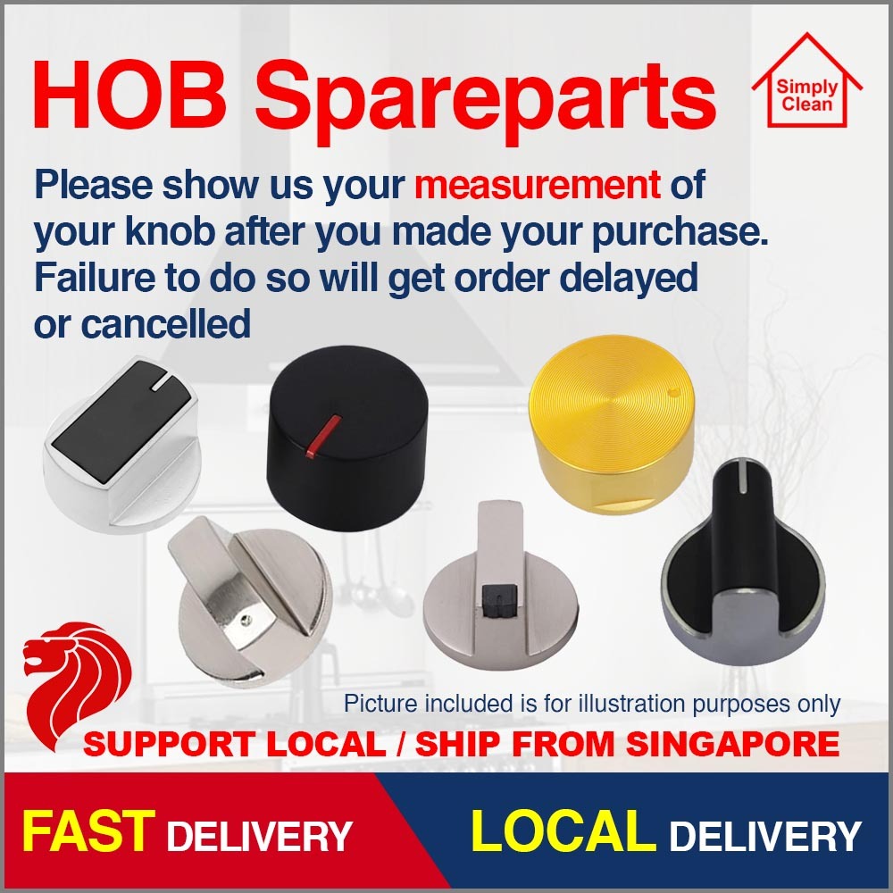 Universal Gas Hob Replacement Knobs Switch button Fit 6mm 8mm | Shopee ...