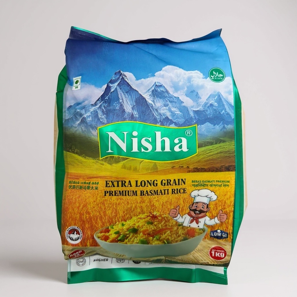 Nisha Extra Long Premium Basmati Rice 1kg / 5kg – Aged Aromatic Long ...