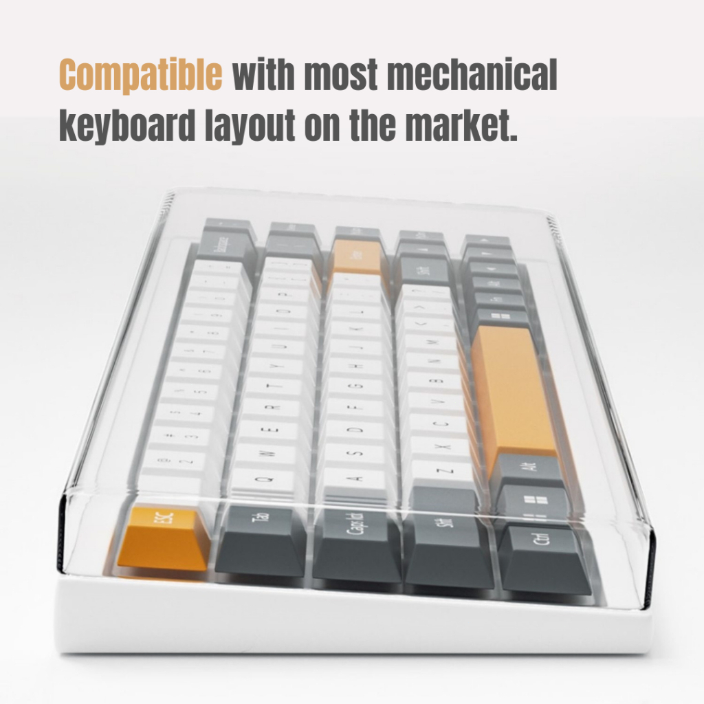 Keyboard Dust Cover - High Quality Clear Plexiglass Clear Cover ...