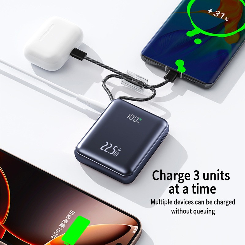 MUXMA power bank side profile