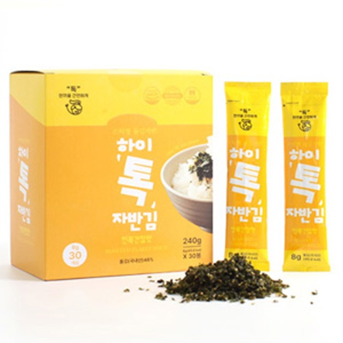 [HiTok] Seasoned Seaweed Flake 8g 하이톡 스틱 김자반 8g X 1ea | Shopee Singapore