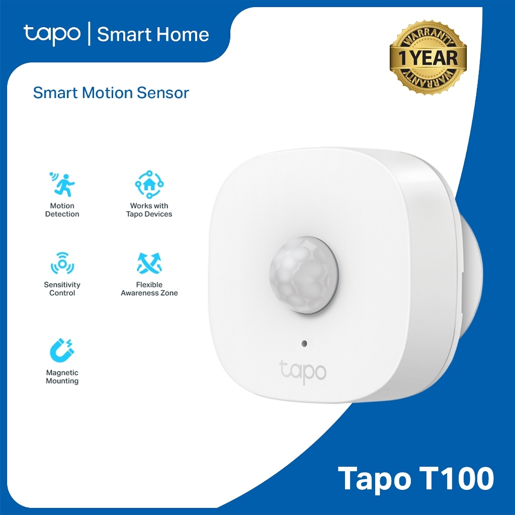 TP-LINK Smart Motion Sensor Tapo T100 | Shopee Singapore