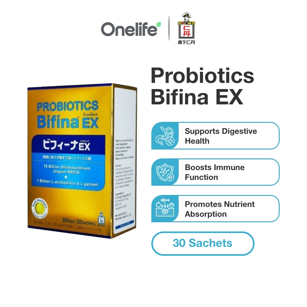 Morishita Jintan Probiotics Bifina EX (Excellent) 11B 30 Sachets - For ...