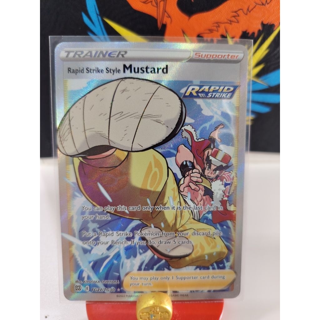 Rapid Strike Style Mustard - TG27/TG30 - Ultra Rare Sword & Shield:  Brilliant Stars Singles Pokemon TCG Trading Card | Shopee Singapore