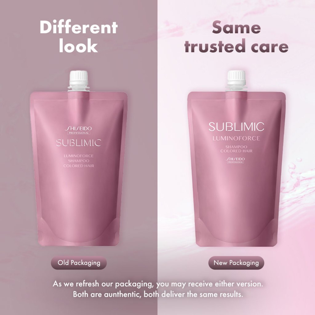 Shiseido Professional Sublimic Luminoforce Shampoo Refill - 450ml