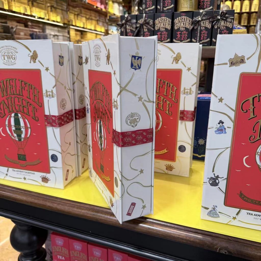 Christmas Gift Set: TWG Tea 12 mini tea and tins (LIMITED