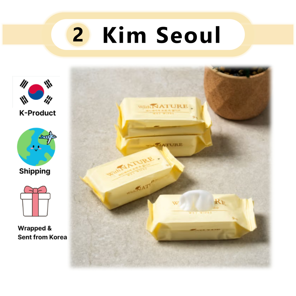 [DAISO KOREA] Mini Pocket Wet Tissues – 9 Sheets x 4 Packs | Ultra ...