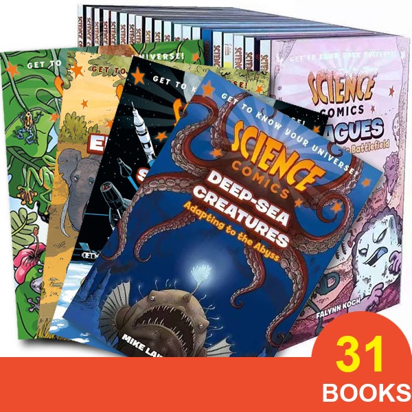 SG Stock] Science Comics Series (31 Books) | Shopee Singapore