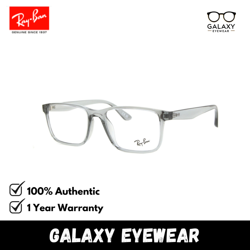 Ray-Ban 7241D Authentic Eyeglasses Frame for Men & Women (RB7241D-8012 ...