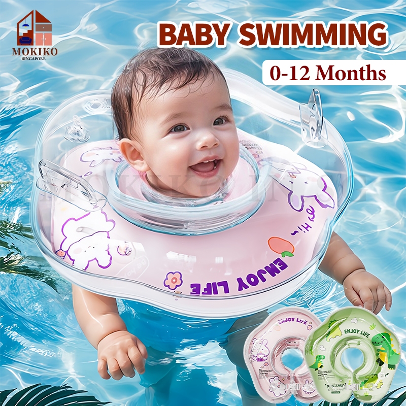 【SG】Baby Inflatable Swimming Newborn Safety Swim Ring 0-12 Months ...