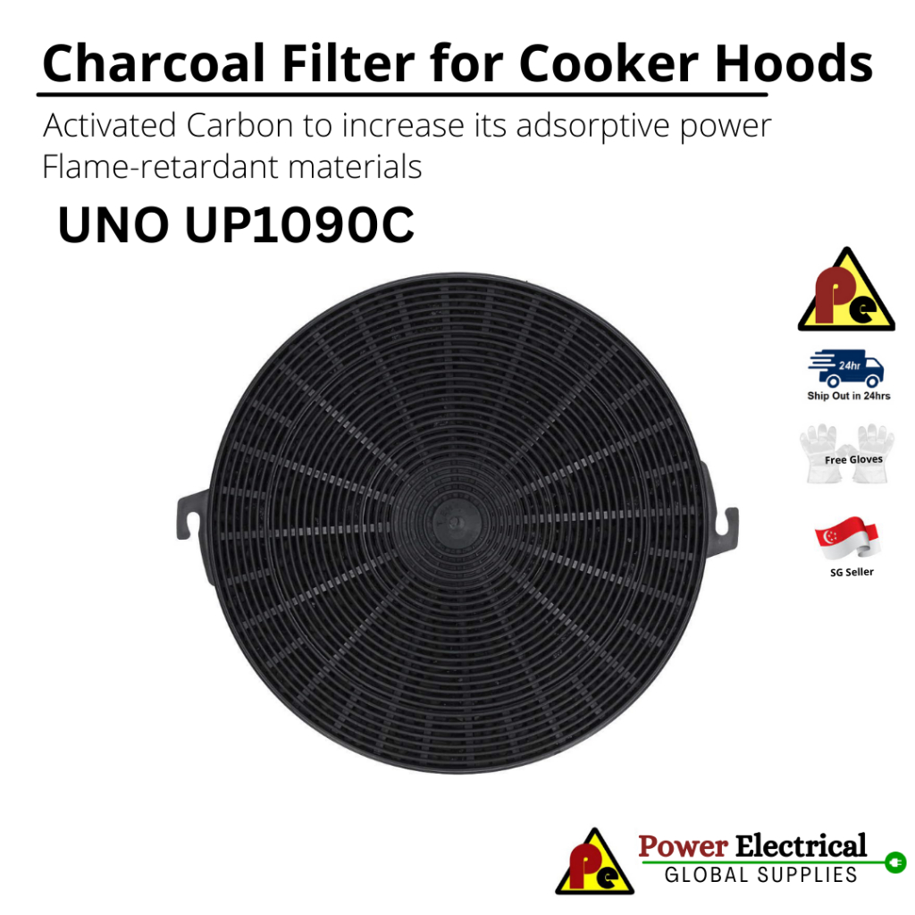 UNO UP1090C / UP 1090C UNO Cooker Hood Charcoal Filter Wire Mesh Grease ...