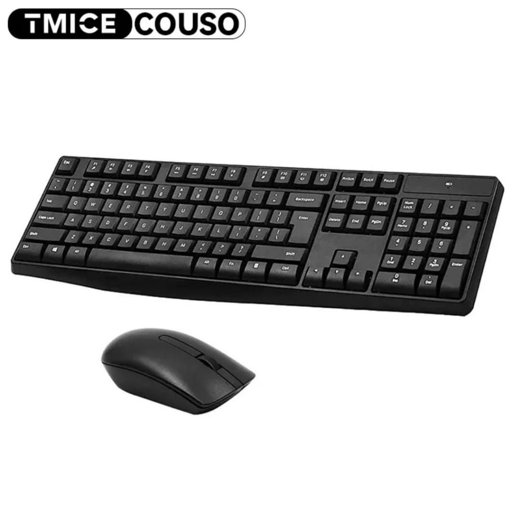 Keyboard Mouse Combos for PC Computer 2.4G Ergonomic Office Computer ...