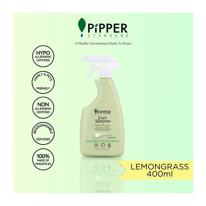 Pipper Standard Stain Remover Lemongrass Bottle 400ml | Easy & Natural ...