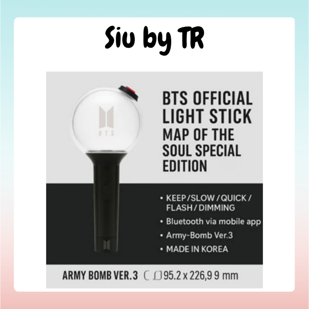 Official] BTS Light Stick Special Edition ARMY Bomb Ver.4