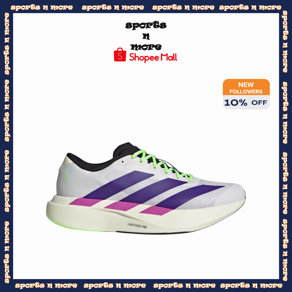 Adidas Adizero EVO SL Men-Running Shoes |Cloud White / Collegiate ...