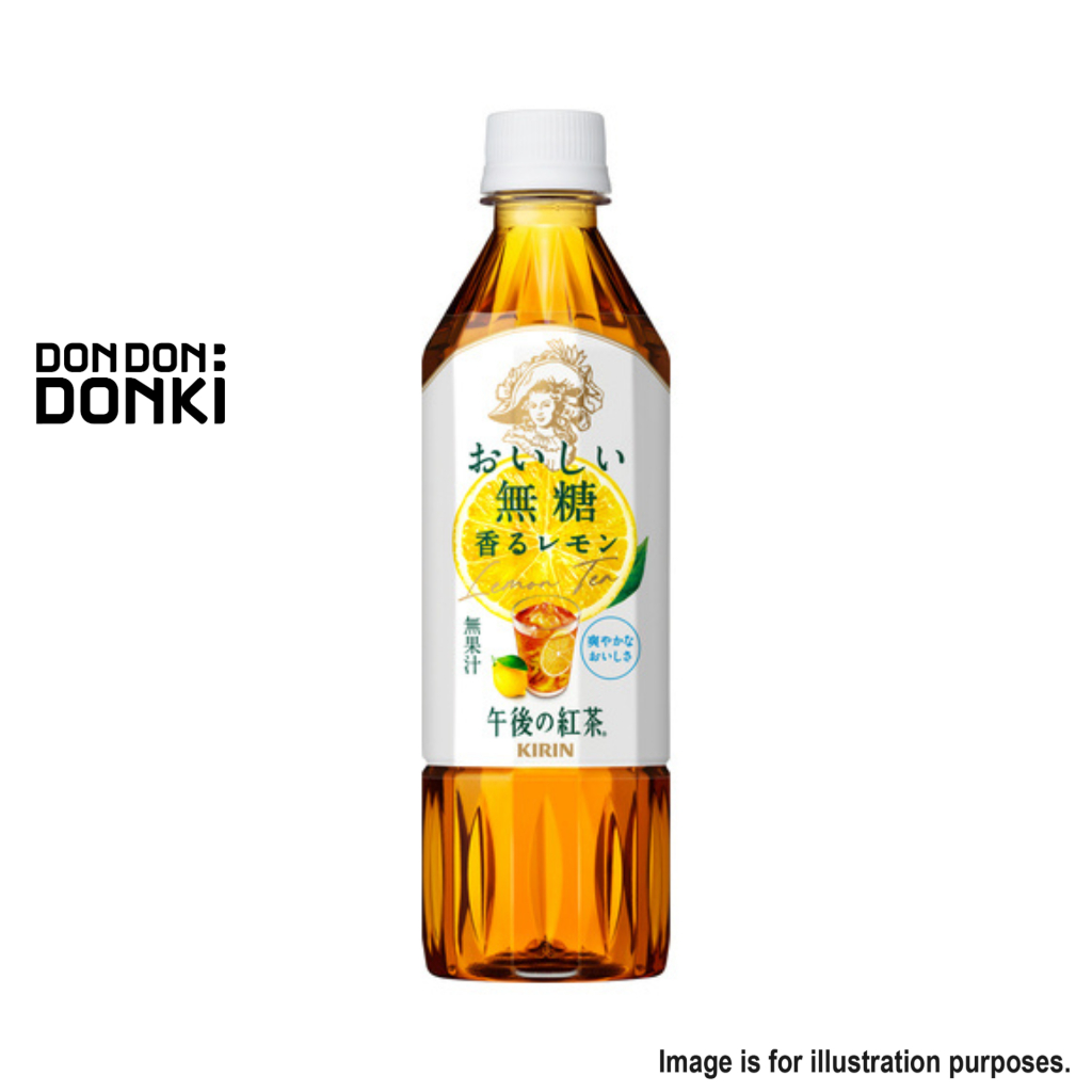 [DONKI]Afternoon Tea Unsweetened Milk Tea 500ml /Unsweetened Lemon Tea ...