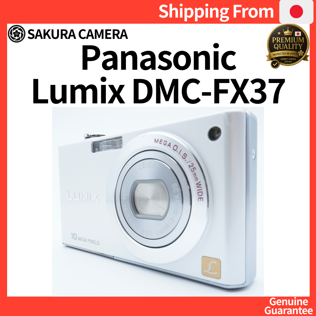 Panasonic Lumix DMC-FX37 digital camera【Direct from Japan】【Used ...
