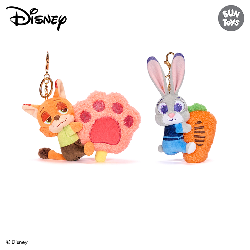 Disney 5” Zootopia Hugs of Love Keychain Collection | Shopee Singapore