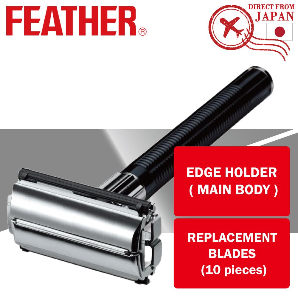 Feather Safety Razor Hi-Stainless Double-Edge Holder “Popular ...
