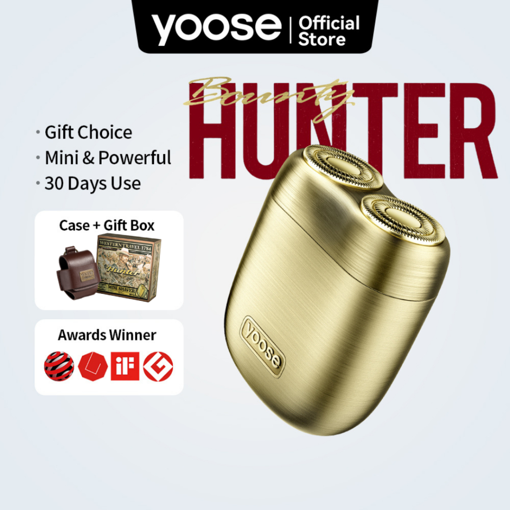 [Deluxe Gift Edition🤠] yoose Mini Shaver 2.0 Bounty Hunter Electric ...