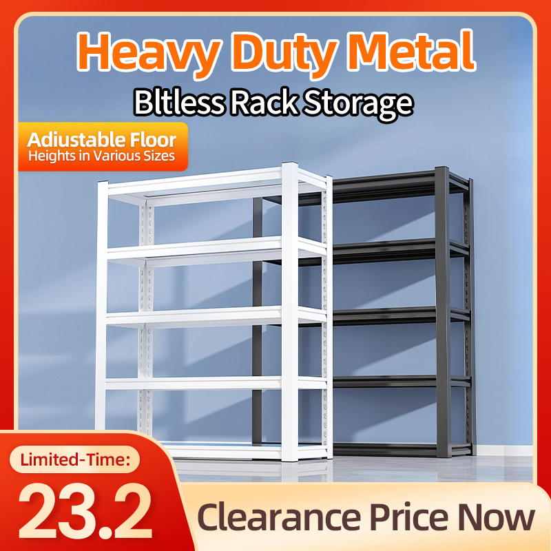 【Dream.SG】5-Tier Heavy Duty Storage Shelf Industrial Metal Wire Rack ...
