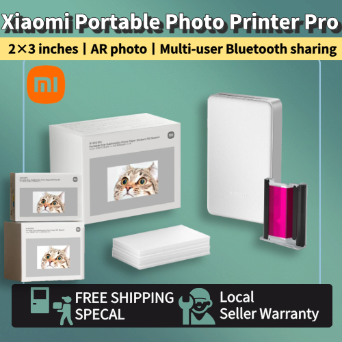【新品】 Xiaomi Portable Photo Printer Pro Xiaomi Portable Photo Printer Pro : Amazon.sg: Electronics