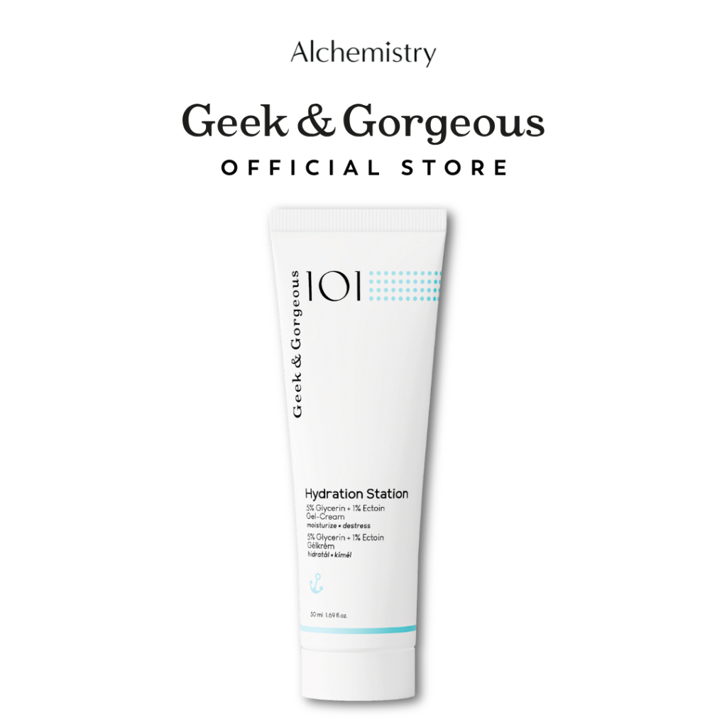 Geek & Gorgeous Hydration Station Ectoin Gel-Cream Moisturiser | Shopee ...