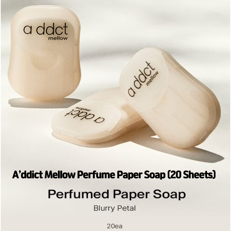A’ddict Mellow Paper Soap (20 Sheets) | Shopee Singapore