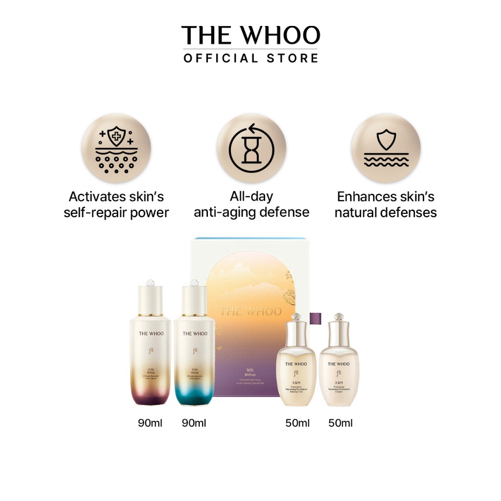 THE WHOO Bichup Royal Banquet 90ml*2 Special Set | Shopee Singapore