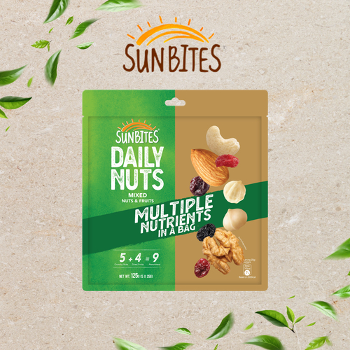 Sunbites Daily Nuts 125g | Shopee Singapore