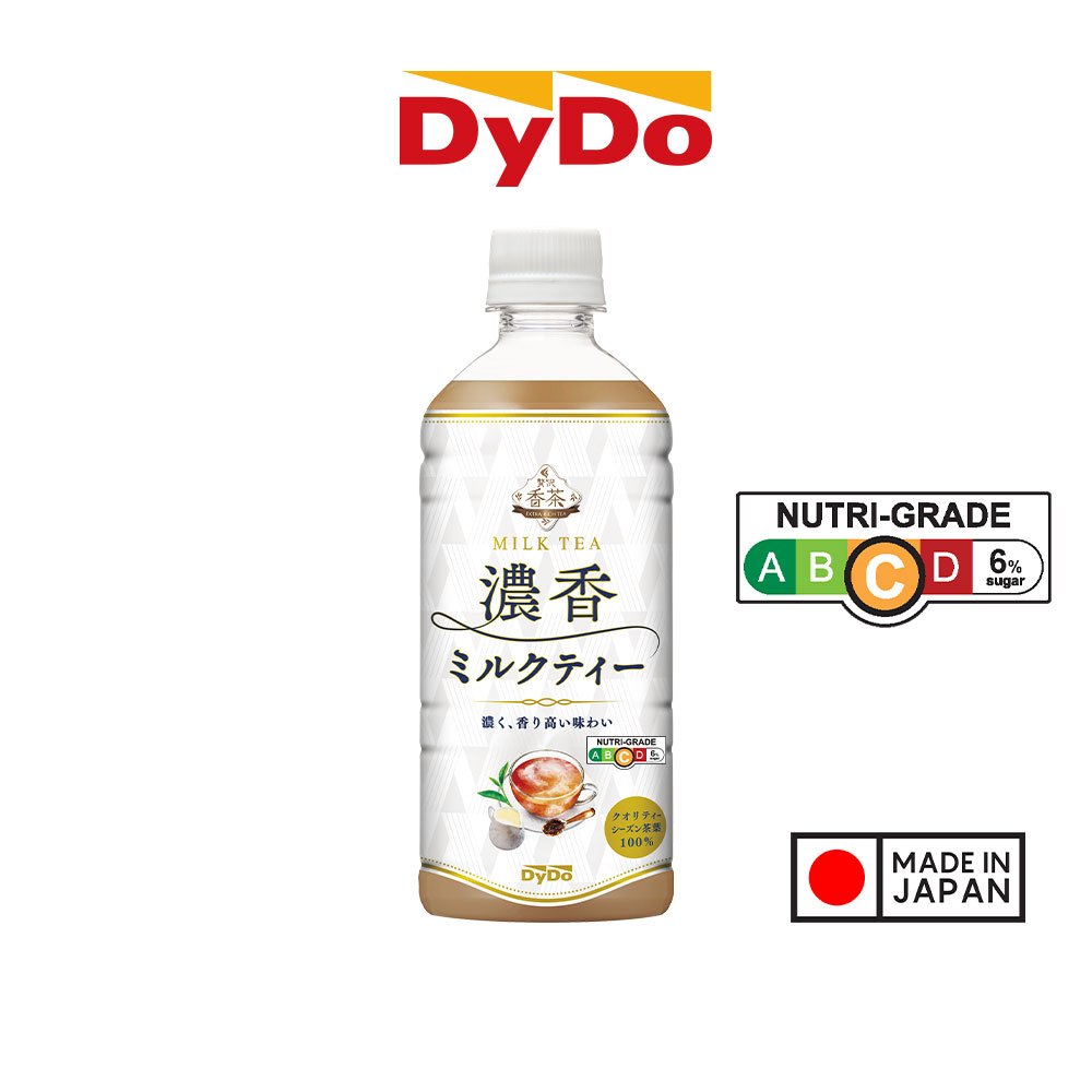 DyDo Extra Rich Tea – Milk Tea (490ml) | Japanese 100% Real Brewed Tea ...