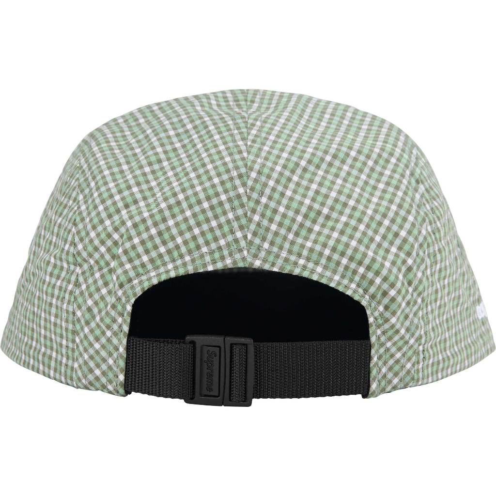 SS25 Supreme Cordura Plaid Camp Cap 
