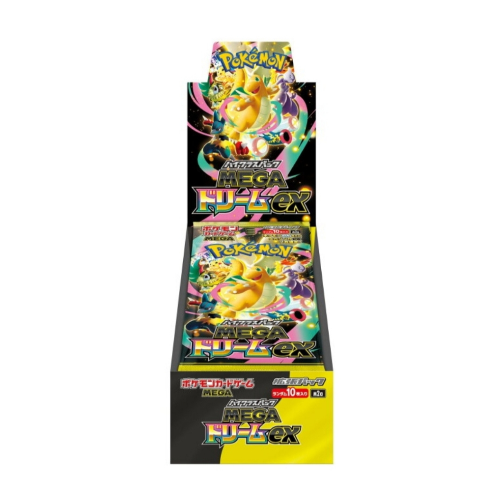 Pokemon card high-class pack MEGA Dream ex Box Includes 10 packs