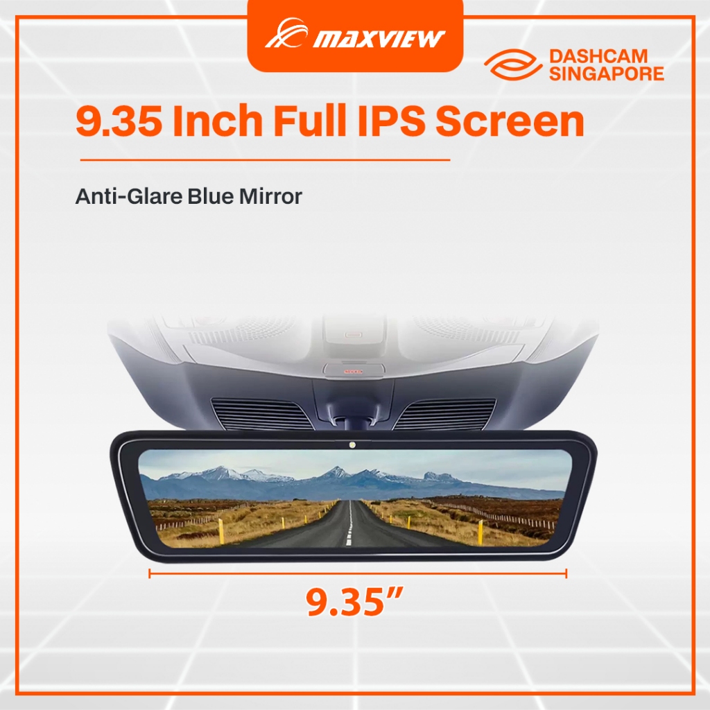 Maxview M6 Digital Rearview Mirror [Product of Singapore] | Digital Car ...