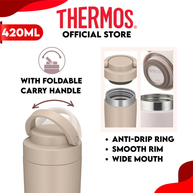 Thermos® JOV-420 Dishwasher-safe Bottle with Carry Handle 420ml photo 3