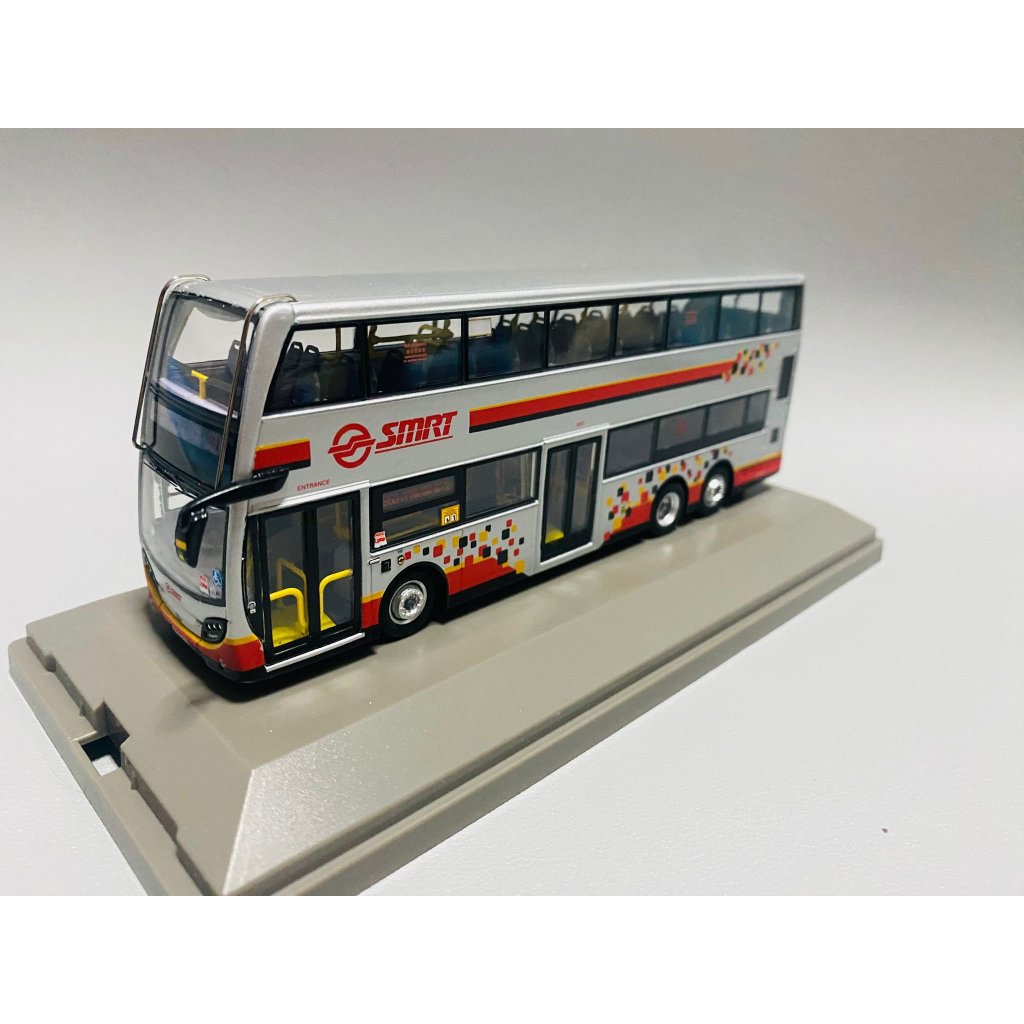 Super Rare ADL Alexander Dennis Enviro 500NG Silver SMRT Livery Double ...