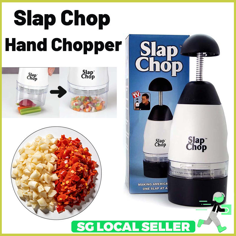 [SG In Stock] Slap Chop Hand Chopper Shredder Mincer Stainless steel ...