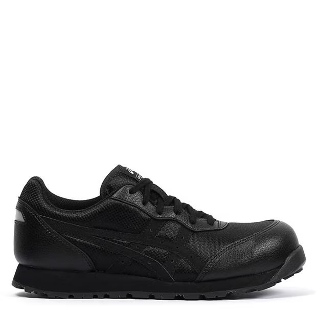 ASICS JSAA Standard Work Shoe - WINJOB™ CP201 (Wide) — Black/Black ...