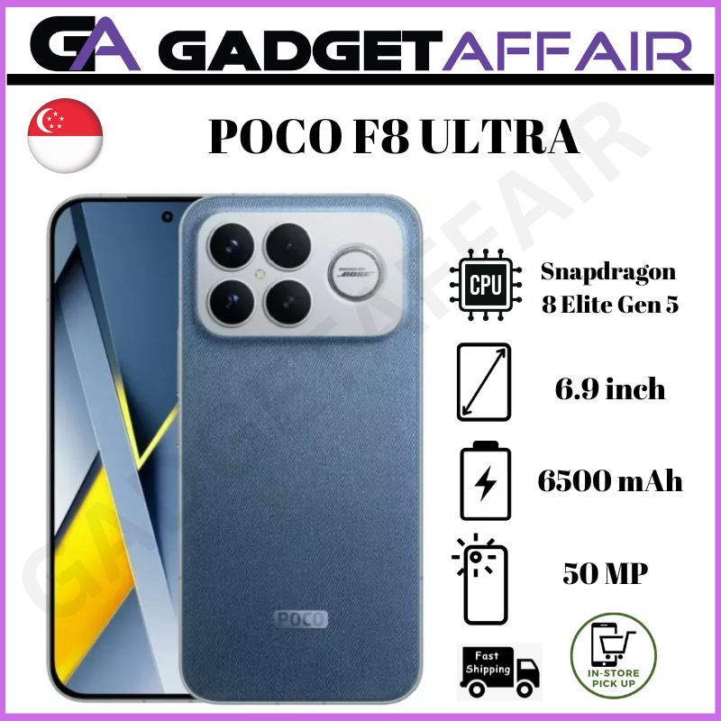 2026 SALES - Poco F8 Ultra 5G 16gb/512gb (Local Set) | Shopee