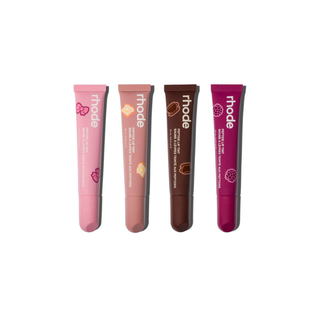 Rhode リップセット Lemontini × Ribbon 🇺🇸 [INSTOCK] Rhode Peptide Lip Tint - ribbon, peppermint