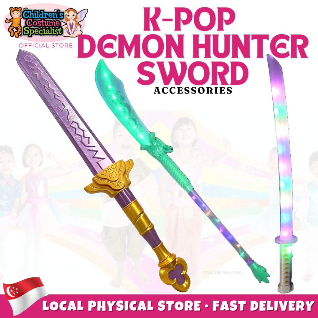 KPop Demon Hunter Rumi Mira Toy Sword With Light &