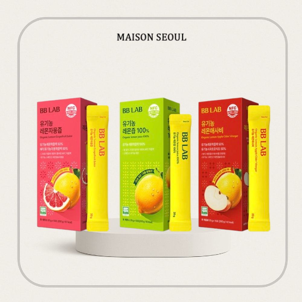 Olive Young [BB Lab] Organic Lemon Juice 10 Packs | Choose 1 of 3 ...