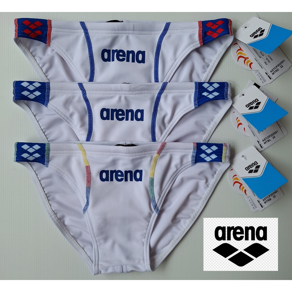 Arena Jap-style ASTCP202501WT Very Low Rise Men's Competition Swimwear ...
