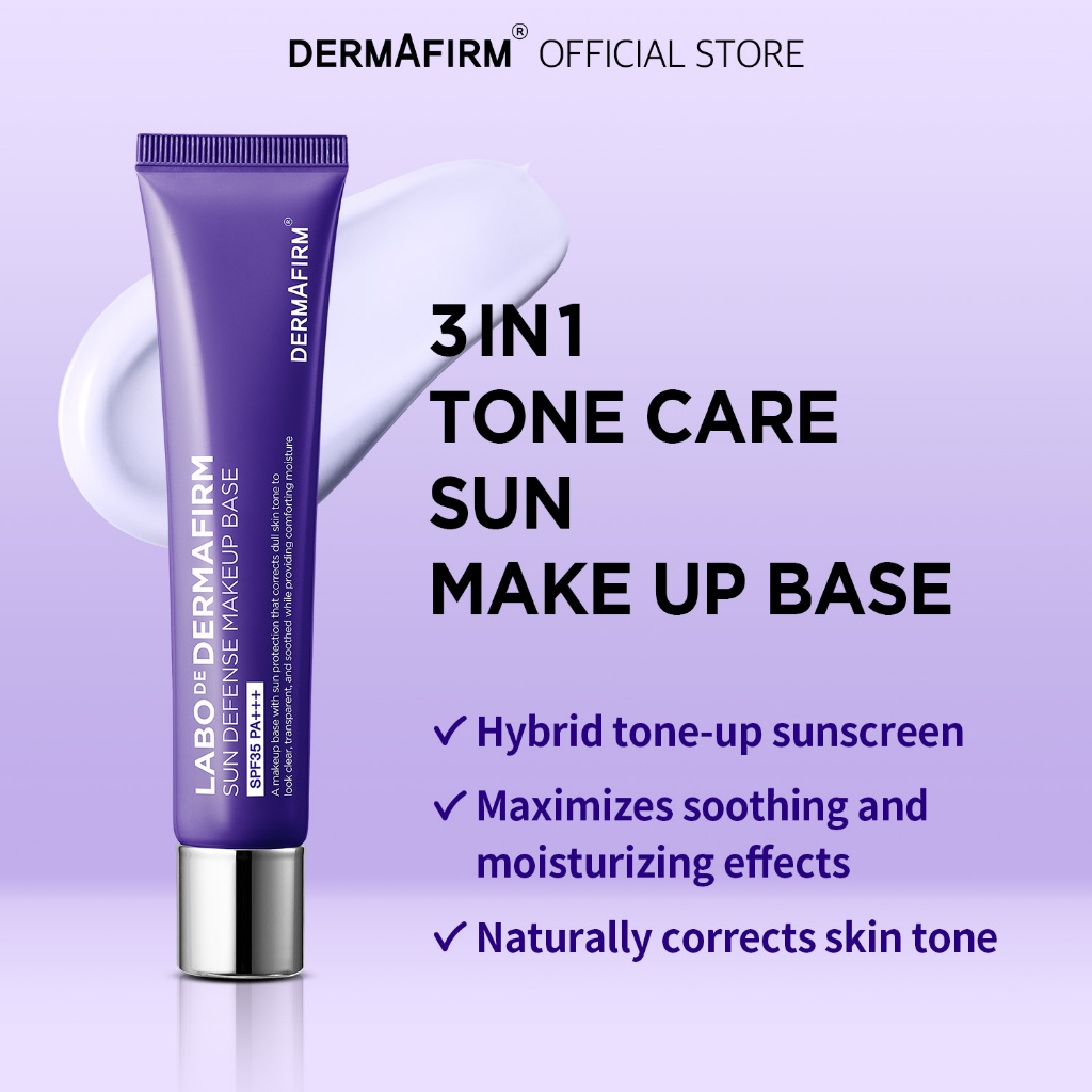 DERMAFIRM Sun Defense Makeup Base R4 40g (SPF34+ PA+++) | Shopee Singapore