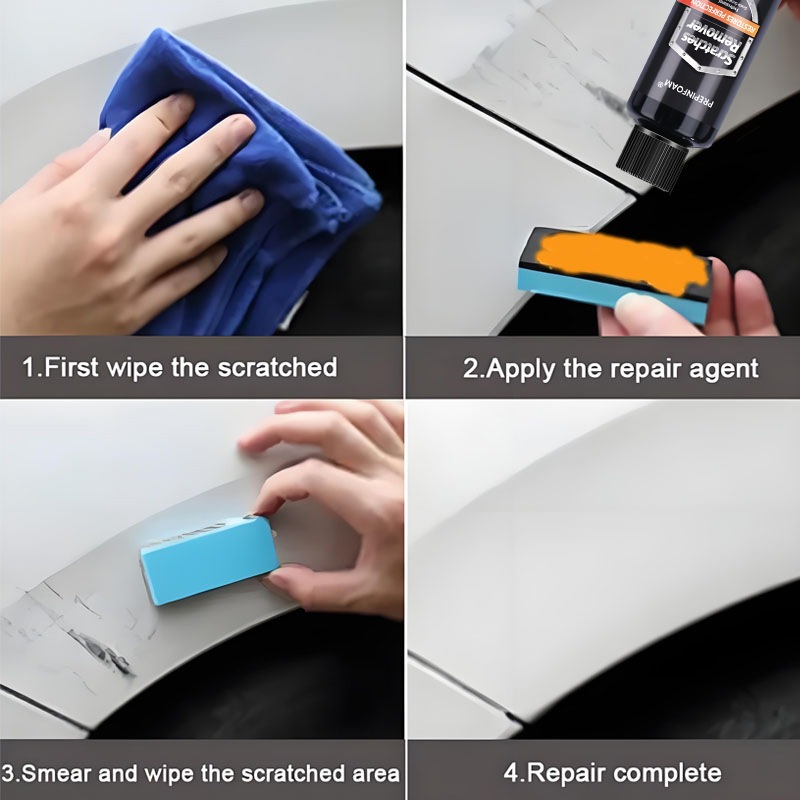 Product image Restore to new-car！BS Car scratch remover Car scratch repair kit Plastic scratch remover Instant easy scratch fix Car polishing wax Scratch remover car Car polish Scratch remover Car polish scratch remove Car paint touch up 7