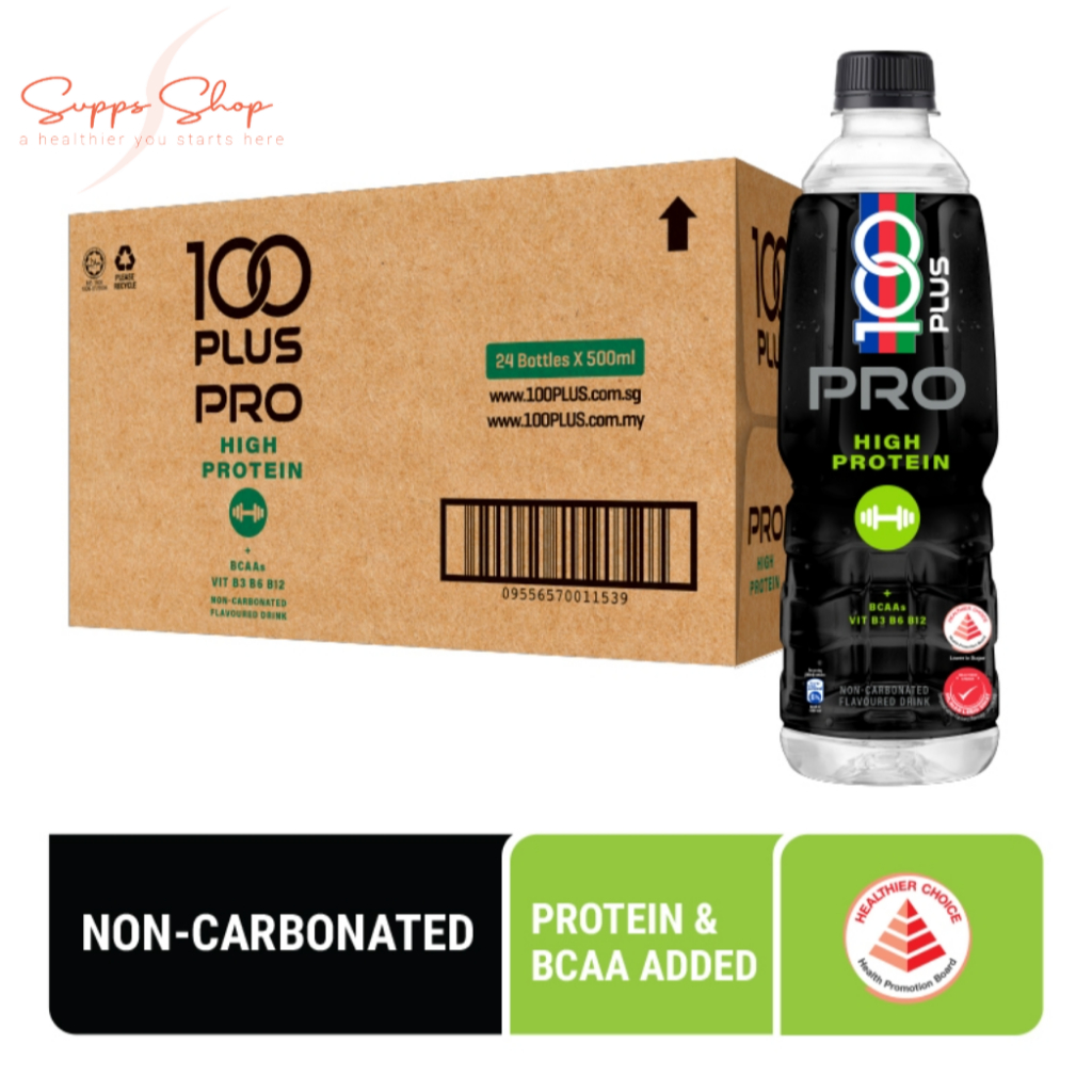 100PLUS PRO High Protein 500ml x 24 Bottles per Carton / 100 Plus Pro ...